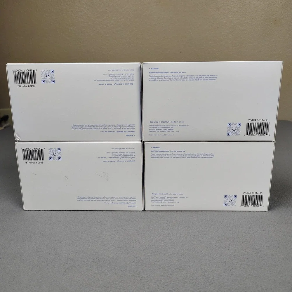 UBBI Diaper Sacks Lot 4 Boxes (800 Bags) Lavender Scent Easy Tie / Pet Waste Bag